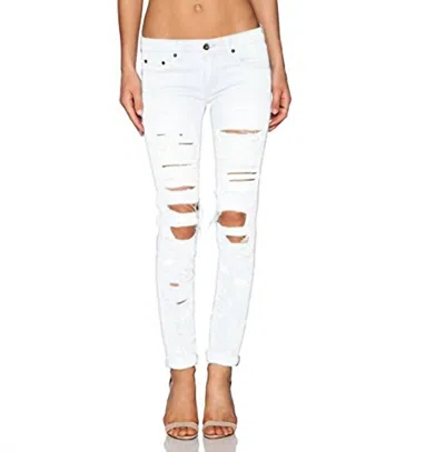 Shop Rag & Bone Thrash Jeans In White Denim