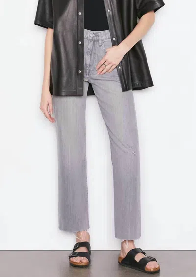 Shop Frame Le Jane Crop Jean In Somber In Grey