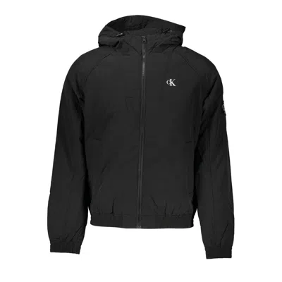Shop Calvin Klein Black Polyamide Jacket