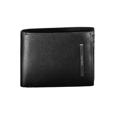 Shop Calvin Klein Black Polyester Wallet