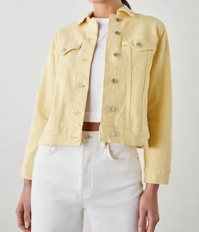Shop Rails Mulholland Jacket In Lemon Drop In Yellow