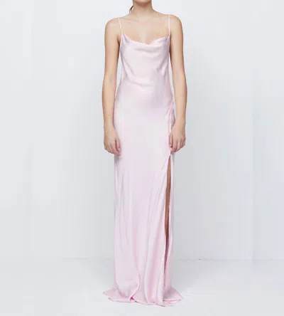 Bec & Bridge Joelle Split Maxi Dress In Quartz Pink In Pink