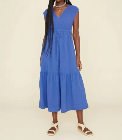 Shop Xirena Rosalie Dress In Blue Billow