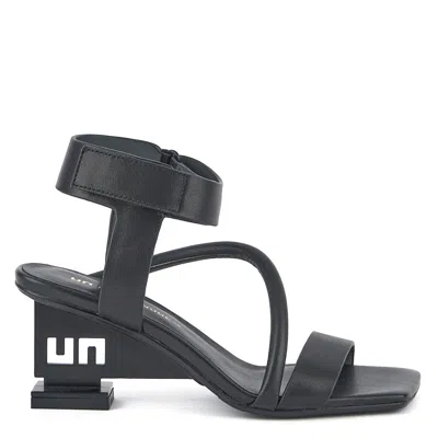 Shop United Nude Un Sandal Mid In Black