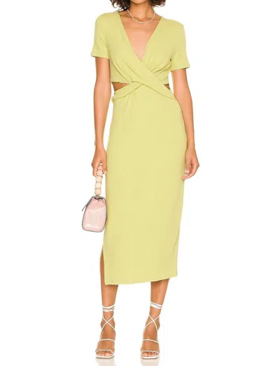 Shop Heartloom Saint Dress In Apple In Yellow