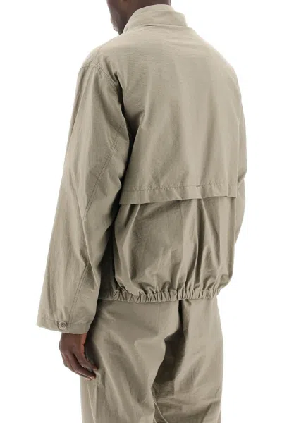Shop Lemaire Lightweight Multi-pocket Jacket In Brown