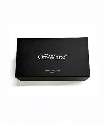 Pre-owned Off-white Oeri107s24pla0011007 Moab Black Sunglasses In Gray