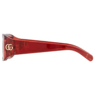 Pre-owned Gucci Gg1403sk-003-54 Burgundy Sunglasses