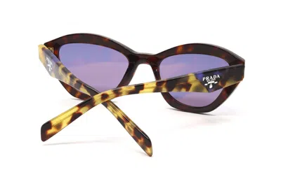 Pre-owned Oliver Peoples Brand 2024 Prada Women Sunglasses Pr A02s 17n-50b Authentic Italy Frame Case In Purple