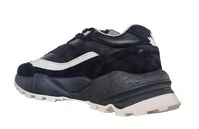 Pre-owned Dsquared2 Men's Shoes Sneakers Free M063 Black And White