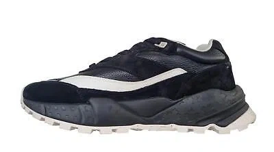 Pre-owned Dsquared2 Men's Shoes Sneakers Free M063 Black And White