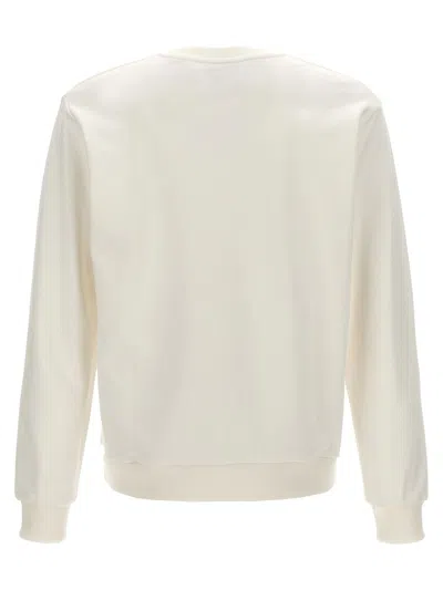 Shop Apc A.p.c. White Cotton Sweatshirt