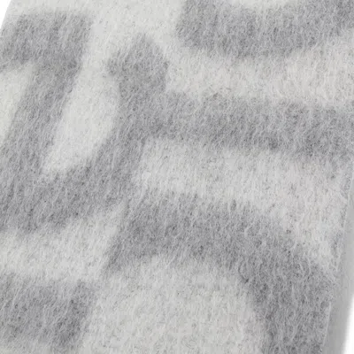 Shop Acne Studios Scarfs In Light Grey