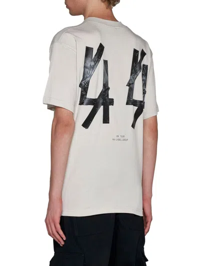 Shop M44 Label Group T-shirts In Ecru