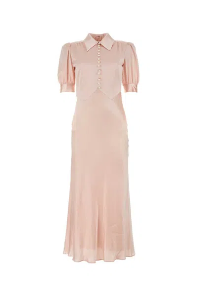 Shop Alessandra Rich Dresses In Light Pink