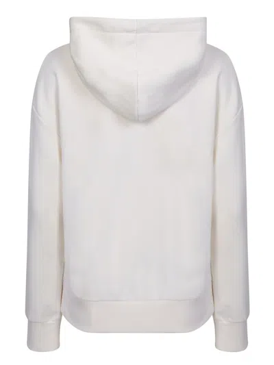 Shop Apc A.p.c. Cashmere Ivory Cotton Sweatshirt In White