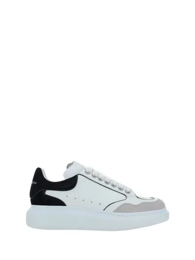Shop Alexander Mcqueen 'larry' Sneakers In White/black