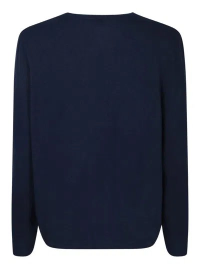 Shop Apc A.p.c. Albane Blue Cotton Sweater