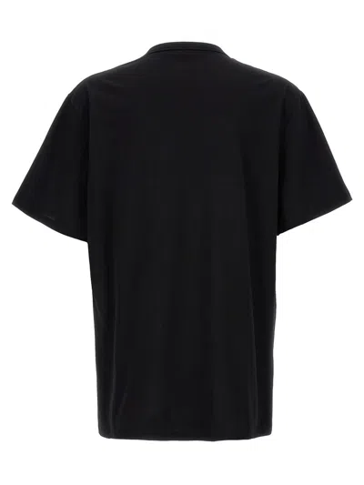 Shop Alexander Mcqueen Exploded Charm Cotton T-shirt In Black