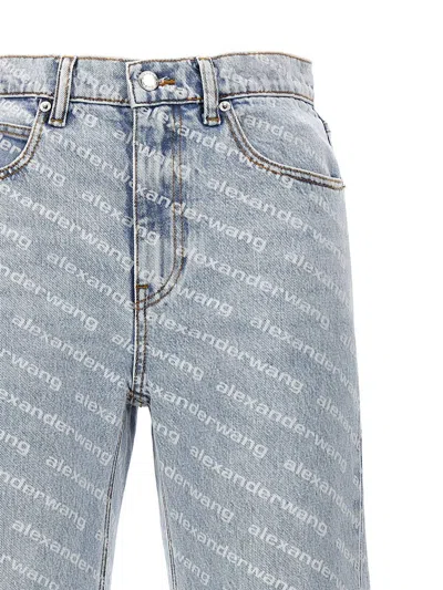 Shop Alexander Wang Relaxed Fit Jeans In Denim