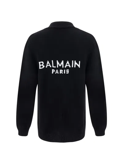Shop Balmain Top In Black