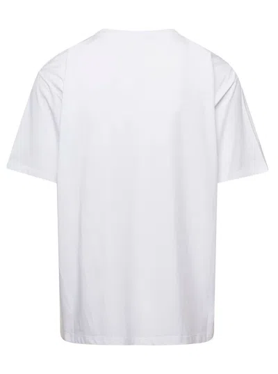 Shop Balmain " Paris" T-shirt In White