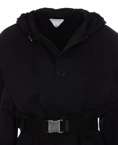Shop Bottega Veneta Coats In Black