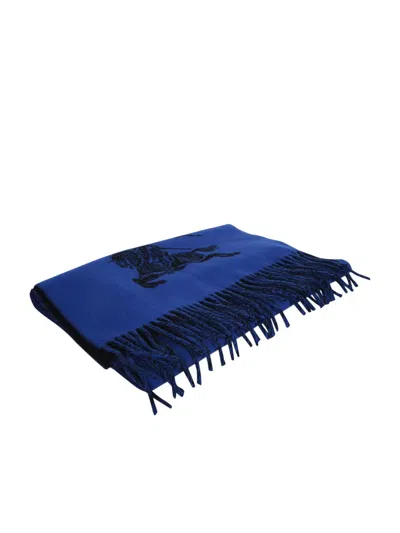 Shop Burberry Scarves And Foulards In Knightblack
