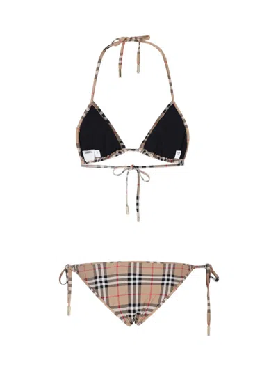 Shop Burberry Swimsuits In Checked