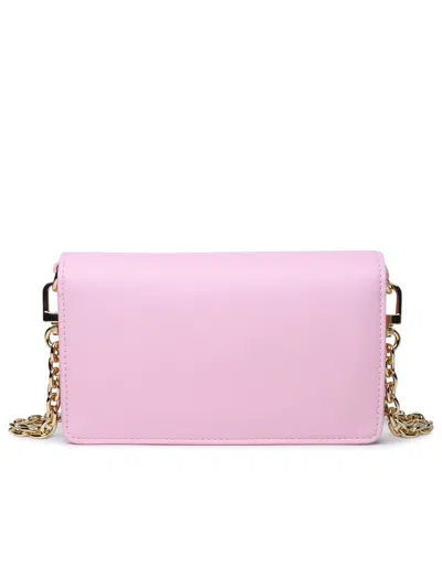 Shop Chiara Ferragni 'eyelike' Pink Polyester Crossbody Bag