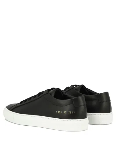 Shop Common Projects "original Achilles" Sneakers In Black