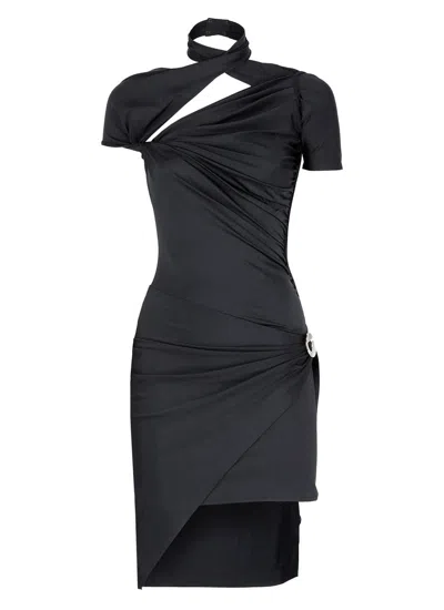 Shop Coperni Dress In Black