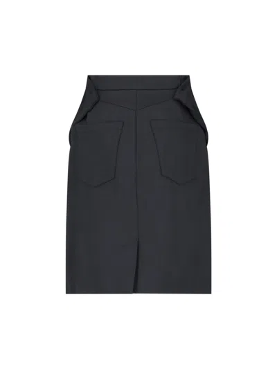 Shop Coperni Skirts In Black
