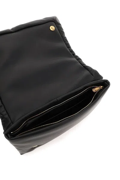 Dolce & Gabbana Medium Devotion Soft Shoulder Bag In Black
