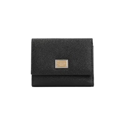 Shop Dolce & Gabbana Dauphine Wallet Accessories In Black