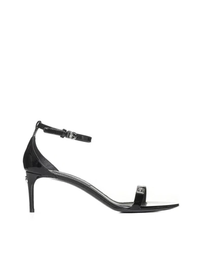 Shop Dolce & Gabbana 'keira' Sandals In Black