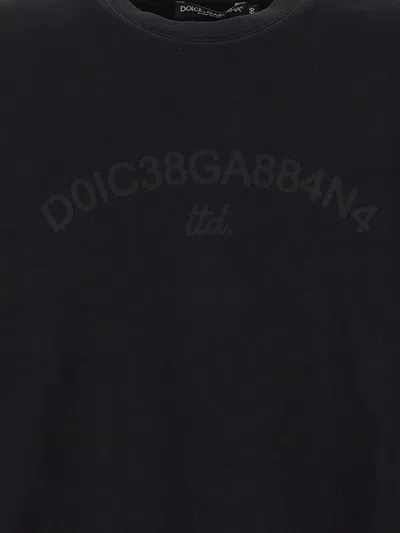 Shop Dolce & Gabbana T-shirts And Polos In Black