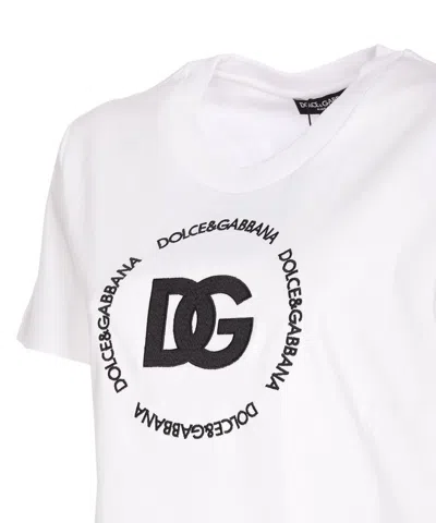 Shop Dolce & Gabbana T-shirt In White