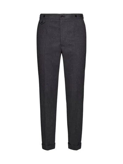 Shop Dolce & Gabbana Grey Wool Pants