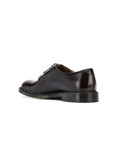 Shop Doucal's Derby Shoes. In Brown
