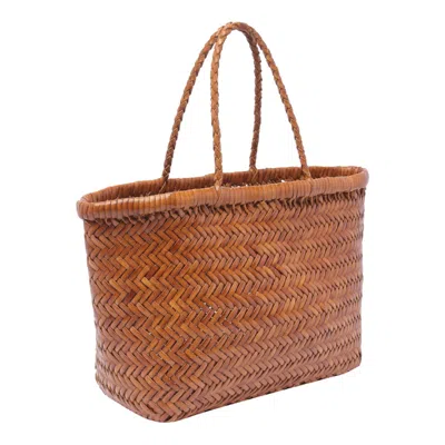 Shop Dragon Diffusion Wovwn Bag In Tan