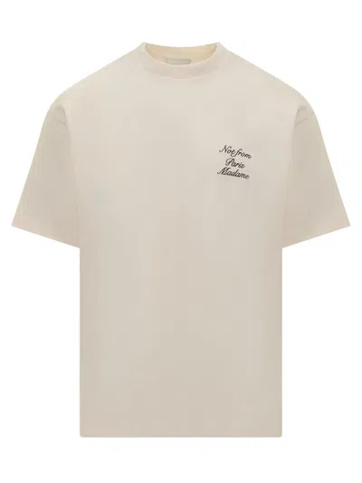 Shop Drôle De Monsieur Drole De Monsieur T-shirts And Polos In White