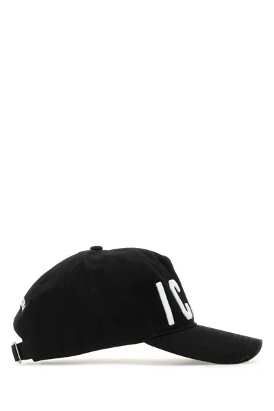 Shop Dsquared2 Icon Baseball Cap In Black