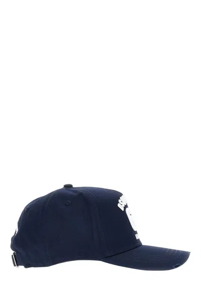 Shop Dsquared2 Hats In Blue