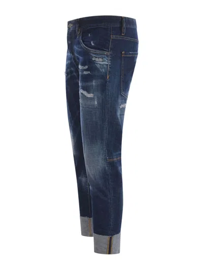 Shop Dsquared2 Jeans  "sailor" In Denim Blu