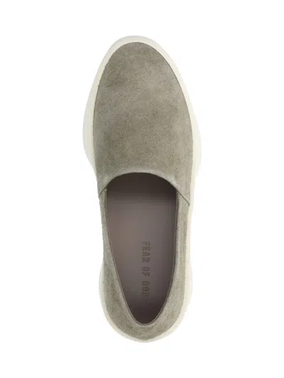 Shop Fear Of God Flat Shoes In Grey
