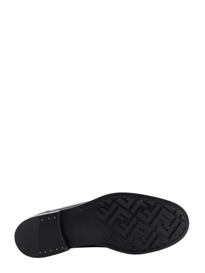 Shop Fendi Loafers In Black