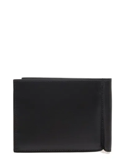 Shop Ferragamo Wallet With Slippa Accessories In Black