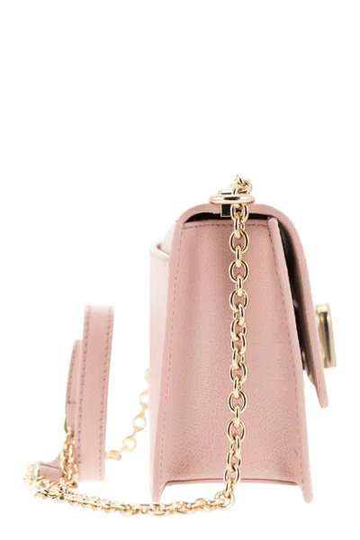 Shop Furla '1927' Mini Crossbody Bag In Pink