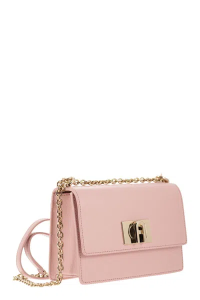 Shop Furla '1927' Mini Crossbody Bag In Pink